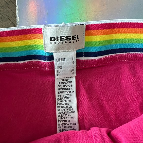 Mens Diesel Pride Edition Briefs size Large - Picture 3 of 3